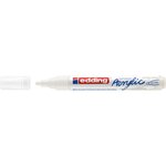 Marqueur Acrylique 5100 Blanc trafic Pointe Moyenne 2-3 mm x 10 EDDING