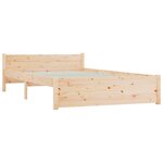 vidaXL Cadre de lit sans matelas avec tiroirs