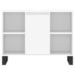 vidaXL Armoire de salle de bain blanc 80x33x60 cm bois d'ingénierie