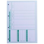 Recharge Numérotée/perforée 58 Feuillets Unis Blanc  Épaisseur Du Papier 90g  Avec Gardes Titrées Pour Classeurs Mouvements De Titres  Liste Des Actionnaires - Format A4 - Autre - Le Dauphin