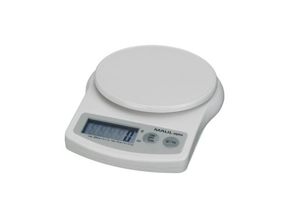 Pèse-lettres maulalpha 2000 g blanc maul