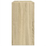 vidaXL Armoire d'évier chêne sonoma 63x29x55 cm bois d'ingénierie