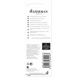 Waterman recharge bille   pointe fine  bleue  blister x 1