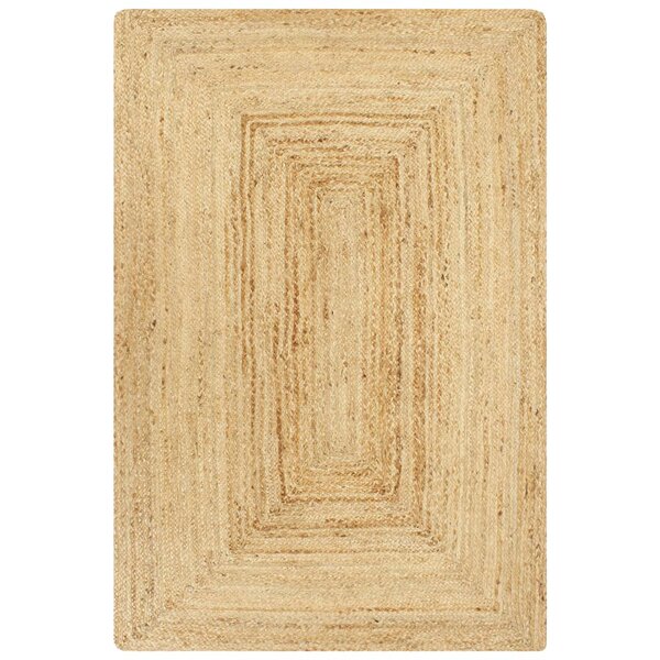 vidaXL Tapis fait à la main Jute Naturel 80x160 cm
