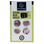 Moule De Classement Storebox Multi 11 Tiroirs Black Office - Blanc/arlequin - Exacompta
