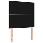 Tête de lit vidaXL Design Simple Crème 80 cm en Velours Côtelé