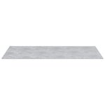 vidaXL Plaques en Aluminium - Paquet de 4  Antidérapantes  50x25 cm