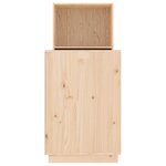vidaXL Bureau 110x53x117 cm Bois massif de pin