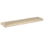 vidaXL Coussins de palette pour banc 2 Pièces Beige 180x40x8 cm Tissu Oxford