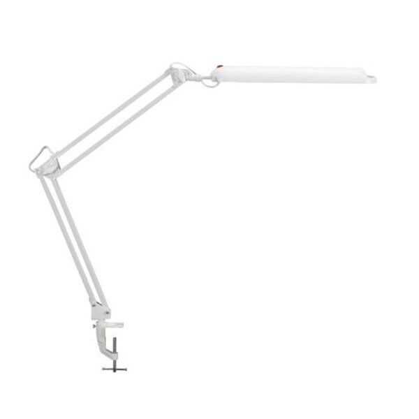 Lampe de bureau LED MAULatlantic sur pince Blanc MAUL