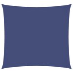 vidaXL Voile de parasol tissu oxford carré 4 5x4 5 m bleu