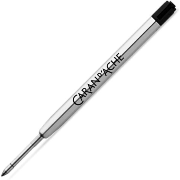 Recharge pour stylo roller  noir caran d'ache