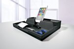 Organiseur de bureau plastique durable varicolor® - gris