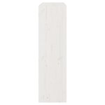 vidaXL Bibliothèque/Séparateur de pièce Blanc 80x30x103 5cm Pin massif