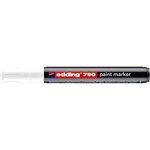 Marqueur Peinture Permanent 790 Blanc Pointe Ogive 2-3 mm x 10 EDDING