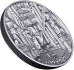 Pièce de monnaie en Argent 10 Dollars g 100 Millésime 2025 Seven Wonders of the World STATUE OF ZEUS