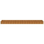 vidaXL Lit surélevé de jardin 579 x 100 x 36 cm acier corten