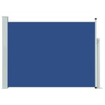 vidaXL Auvent latéral rétractable de patio 120x500 cm Bleu