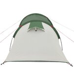 vidaXL Tente de camping tunnel 3 personnes vert imperméable