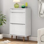 vidaXL Armoire à chaussures MOLDE Blanc 59 5x35x103 cm Bois de pin