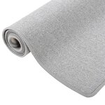 vidaXL Tapis de couloir Gris clair 50x300 cm
