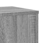 vidaXL Supports pour plantes 2 Pièces gris sonoma bois d'ingénierie
