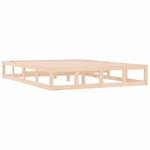 vidaXL Cadre de lit 160x200 cm Bois massif