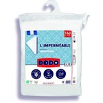 Protège matelas imperméable - 160 x 200 cm - Coton/Polyester