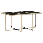 vidaXL Ensemble à manger de jardin coussins 7 Pièces mélange beige rotin