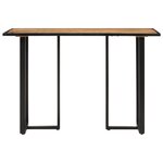 vidaXL Table à manger 110x55x75 5 cm bois de manguier massif