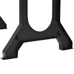 vidaXL Table à manger dessus en bois de sapin massif 122x65x82 cm