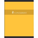 Cahier scolaire piqûre papier 70 grammes Couverture carte assortie 17x22 cm 96 pages grands carreaux