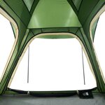 vidaXL Tente de camping 4 personnes vert libération rapide imperméable