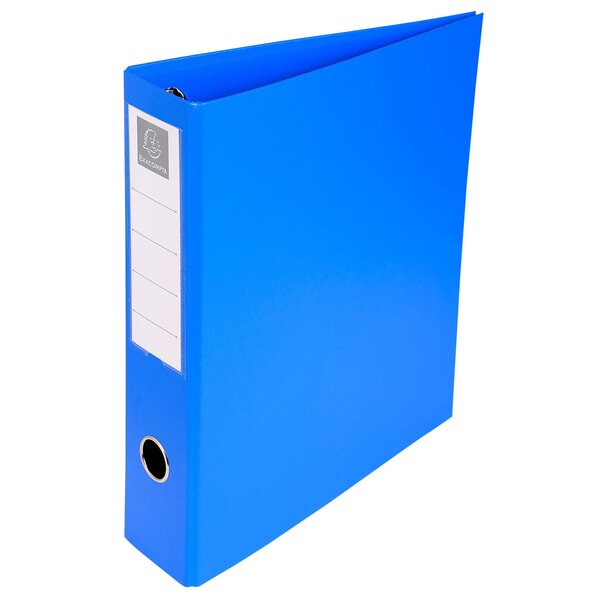 Classeur Rembordé Pvc 4 Anneaux En D De 50mm En 3ème De Couverture - A4 Maxi - Couleurs Assorties - X 10 - Exacompta