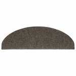 vidaXL Tapis d'escalier autocollants 15 Pièces anthracite 65x21x4 cm