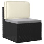 vidaXL Coussin de palette pour dossier Crème 60x40x12 cm Tissu Oxford