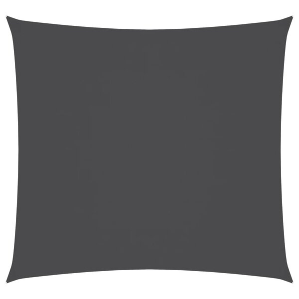 vidaXL Parasol en tissu oxford carré 3 6 x 3 6 m anthracite