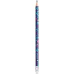 Pack 6 Crayons Papier PIXEL PARTY HB Bout Gomme MAPED