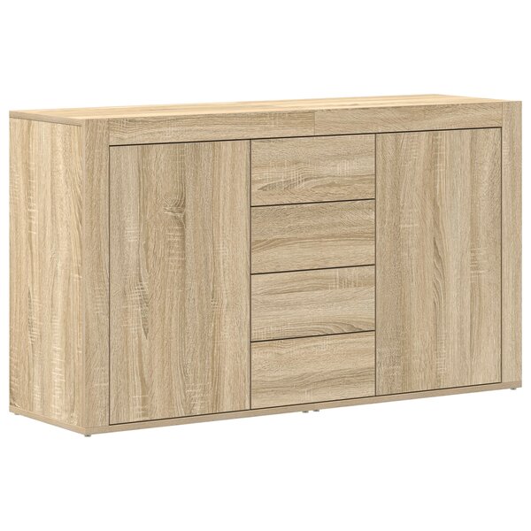 Buffet vidaXL Chêne de Sonoma Bois d'ingénierie 120 x 36 x 69 cm