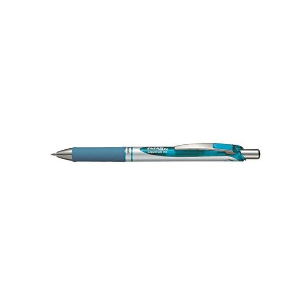 Stylo Roller Encre Gel Energel BL77 Tracé 0,35 mm Bleu Clair PENTEL