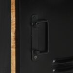 vidaXL Armoire de salle de bain 40x35x75 cm en bois massif brut de manguier