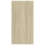 vidaXL Meubles TV 2 Pièces Chêne sonoma 30 5x30x60 cm Bois d’ingénierie