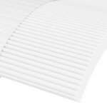 vidaXL Lit de jour avec matelas crème 80x200 cm tissu