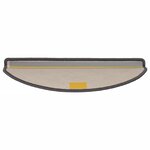 vidaXL Tapis d'escalier auto-adhésifs 15 Pièces Gris et beige 65x21x4 cm
