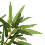 vidaXL Bambou artificiel 552 feuilles 120 cm vert
