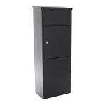 Rottner parcel keeper 1000 boîte à colis noire à serrure cylindrique