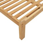 vidaXL Salon palette de jardin avec coussins 3Pièces bois d'acacia massif