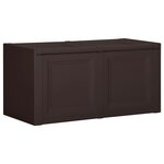vidaXL Boîte à coussins Marron 86x40x42 cm 85 L