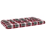 vidaXL Canapé palette 2 places et coussins Pin imprégné de marron miel