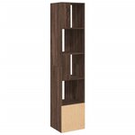 vidaXL Bibliothèque chêne marron 40x36x189 cm bois d'ingénierie